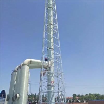 Fiberglass chimney application